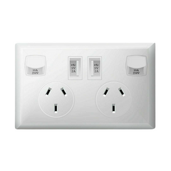 10 x Double USB Wall Power Supply Outlet Sockets AU Plug-Love My Caravan Australia