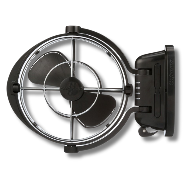 12 / 24V 3 Speed Fan Black For Caravan & RVs-Love My Caravan Australia