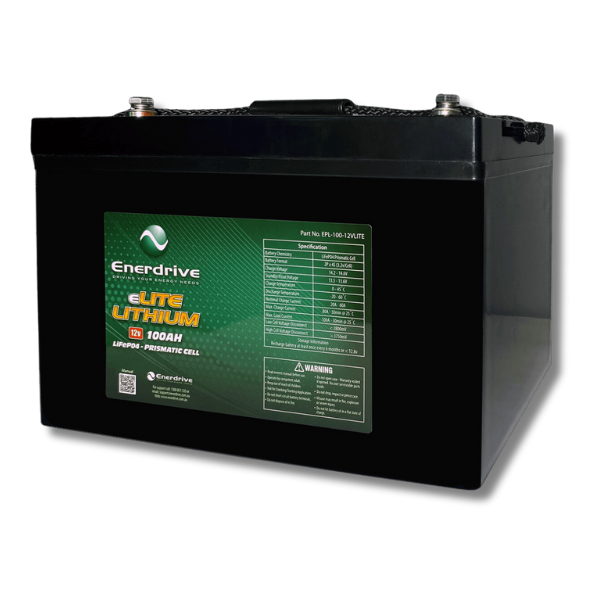 12V 100Ah Elite Lithium Battery For Caravan & RVs-Love My Caravan Australia