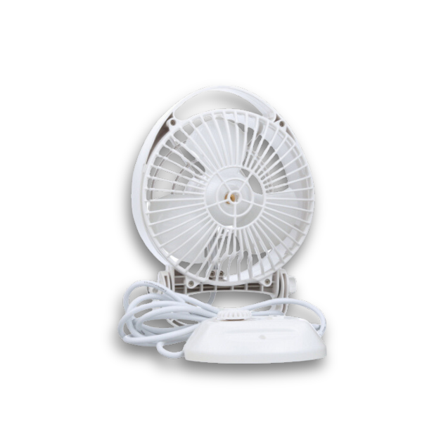 12V Caravan / RV Fan Variable Speed White Love My Caravan