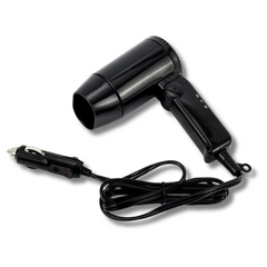 12V Hair Dryer Black For Caravan & RVs-Love My Caravan Australia