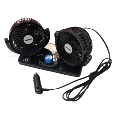 12V Twin Fan 360° Adjustable For Caravan & RVs-Love My Caravan Australia