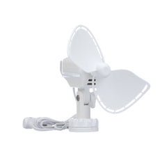 12v Caravan / RV Fan White Love My Caravan