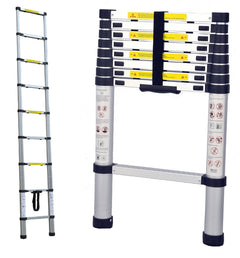 2.6m Foldable Telescopic Ladder + Carry Bag Love My Caravan