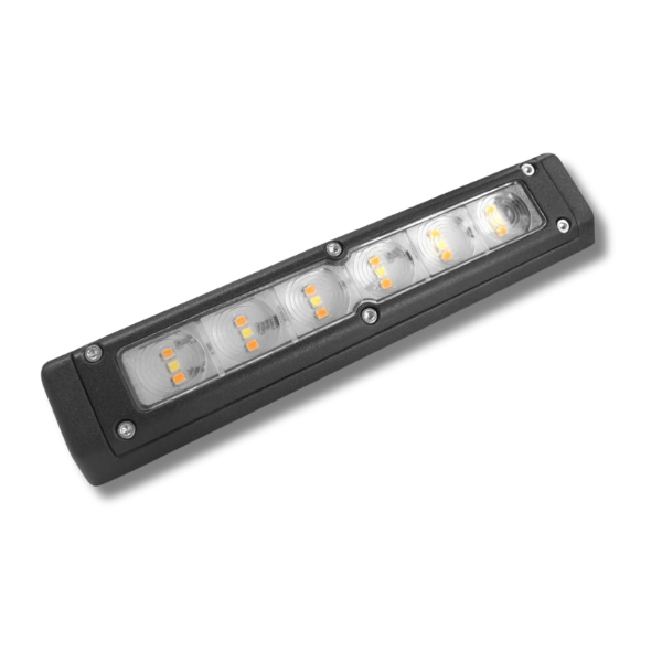 200mm LED Awning Light Black 12V For Caravan & RVs-Love My Caravan Australia