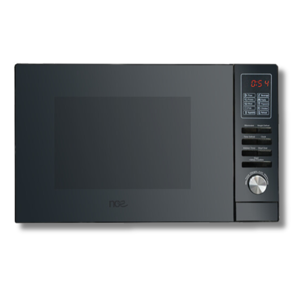 25L Black Stainless Steel Microwave For Caravan & RVs-Love My Caravan Australia