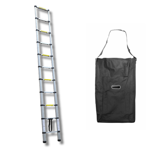 3.2m Foldable Telescopic Ladder + Carry Bag Love My Caravan