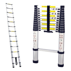 3.8m Foldable Telescopic Ladder + Carry Bag Love My Caravan