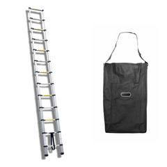 3.8m Foldable Telescopic Ladder + Carry Bag Love My Caravan