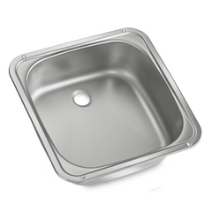 370 x 370mm Square Sink For Caravan & RVs-Love My Caravan Australia