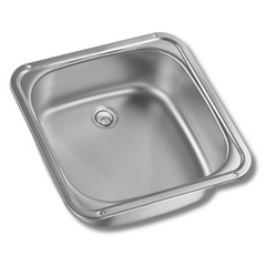 370 x 370mm Square Sink For Caravan & RVs-Love My Caravan Australia