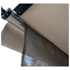 3.96M Sunblocker Long Side Wall Grey For Caravan & RVs-Love My Caravan Australia