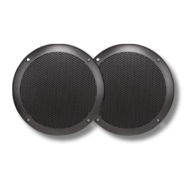 5 Inch Marine Speaker Black For Caravan & RVs-Love My Caravan Australia