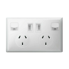 50 x Double USB Wall Power Supply Outlet Sockets AU Plug-Love My Caravan Australia