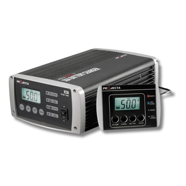 50A 12V Automatic 7 Stage Battery Charger For Caravan & RVs-Love My Caravan Australia