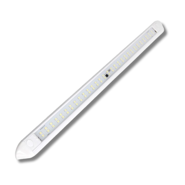 550mm 22 Inch LED Awning Light White Shell For Caravan & RVs-Love My Caravan Australia