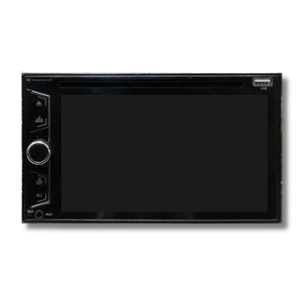 6.2 Inch Double DIN Touch Screen Head Unit For Caravan & RVs-Love My Caravan Australia