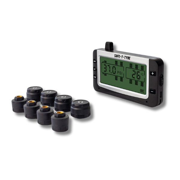 8 Sensors Tyre Pressure Monitoring System-Love My Caravan Australia