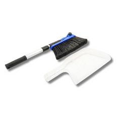 Adjustable Broom With Clip On Dust Pan-Love My Caravan Australia