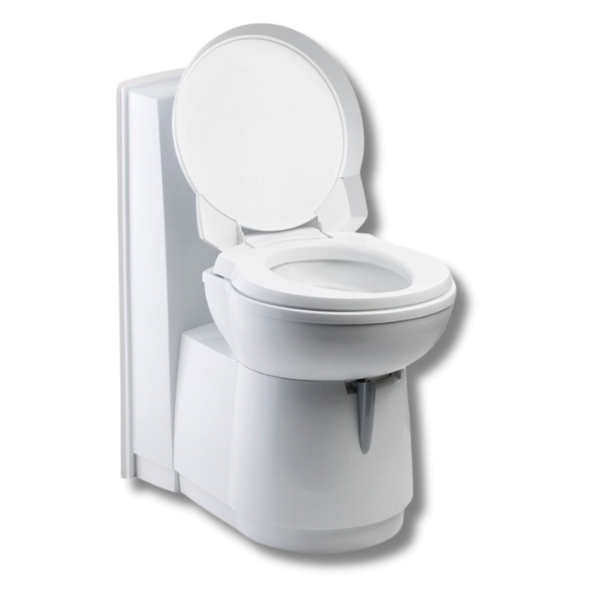 Ceramic Bowl Rotating Cassette Toilet For Caravan & RVs-Love My Caravan Australia