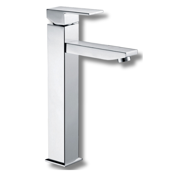 Deko Square Basin Mixer Tall Chrome For Caravan & RVs-Love My Caravan Australia