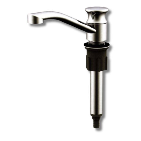 Deluxe Chrome Hand Pump For Caravan & RVs-Love My Caravan Australia