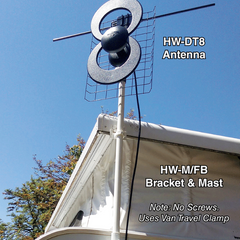 Digital 8 Long Range HDTV Antenna For Caravan & RVs-Love My Caravan Australia