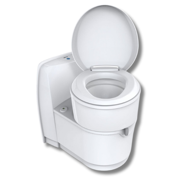 Electric Swivel Cassette Toilet For Caravan & RVs-Love My Caravan Australia