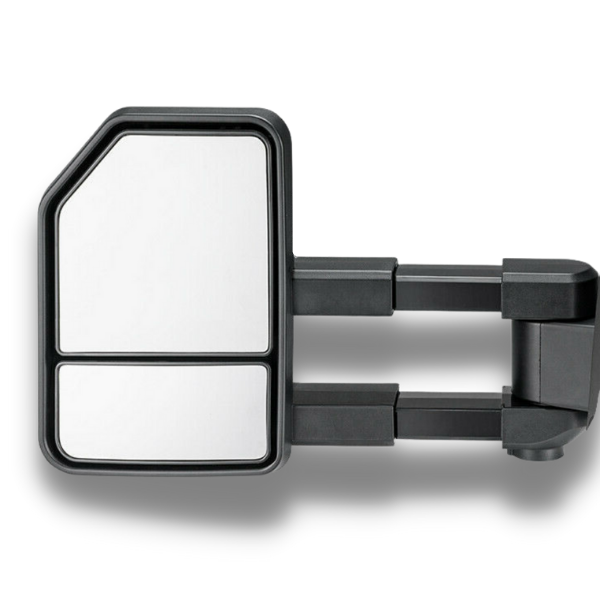 Extendable Towing Mirrors with Dynamic Indicators & Electric Mirror for Holden Colorado 2012-2020 - Black - SAN HIMA (PAIR)-Love My Caravan
