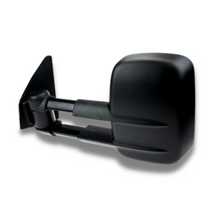 Extendable Towing Mirrors with Electric Mirror for Mazda BT-50 2012-2019 - Black (PAIR)-Love My Caravan