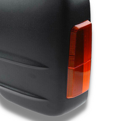 Extendable Towing Mirrors with Indicators & Electric Mirror for Land Rover Discovery 3 & 4 - Black (PAIR)-Love My Caravan