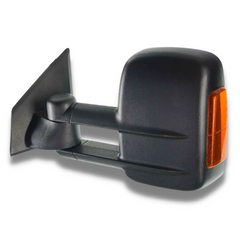 Extendable Towing Mirrors with Indicators & Electric Mirror for Mazda BT-50 2012-2019 - Black (PAIR)-Love My Caravan