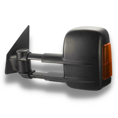 Extendable Towing Mirrors with Indicators & Electric Mirror for Toyota Hilux 2005-2015 - Black - SAN HIMA (PAIR)-Love My Caravan