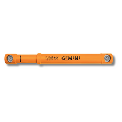 Fullstop Gemini Wheel Clamp Orange-Love My Caravan Australia