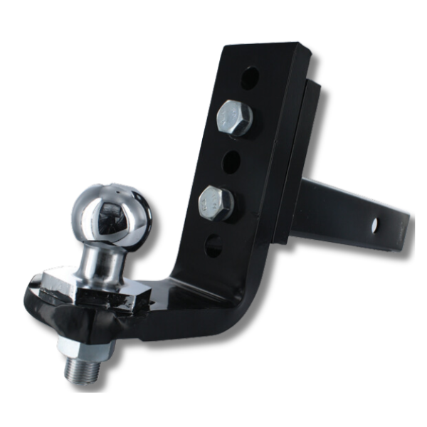 Interlock Trailer Ball Mount Adjustable 5 Hole For Caravan & RVs-Love My Caravan Australia