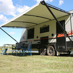 Mini Curved Roof Rafter Black For Caravan & RVs-Love My Caravan Australia