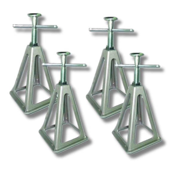 Pair Of 2 Aluminium Stabilisers Stacking Jacks-Love My Caravan Australia