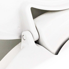 Seat & Cover White For Ceramic Bowl Toilets-Love My Caravan Australia