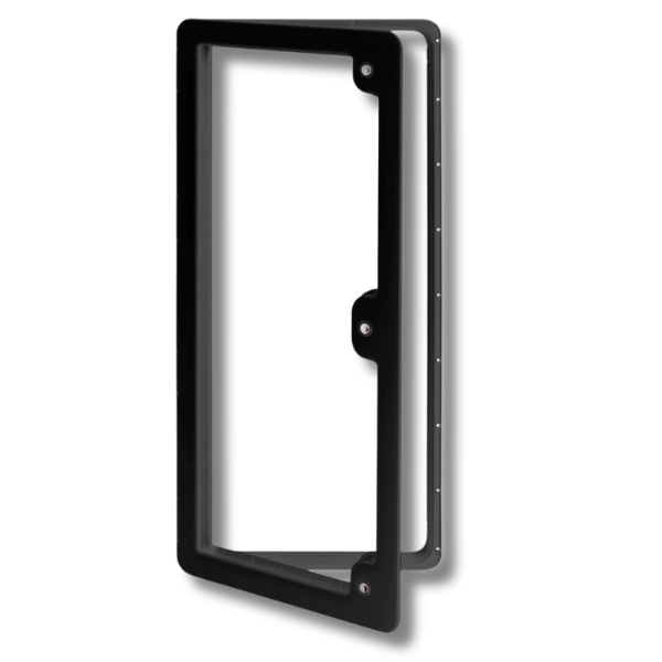 Service Door 6 Black For Cassette Toilet-Love My Caravan Australia