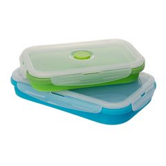 Set Of 2 Collapsible Rectangular Containers-Love My Caravan Australia