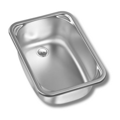 Stainless Steel Square Sink For Caravan & RVs-Love My Caravan Australia