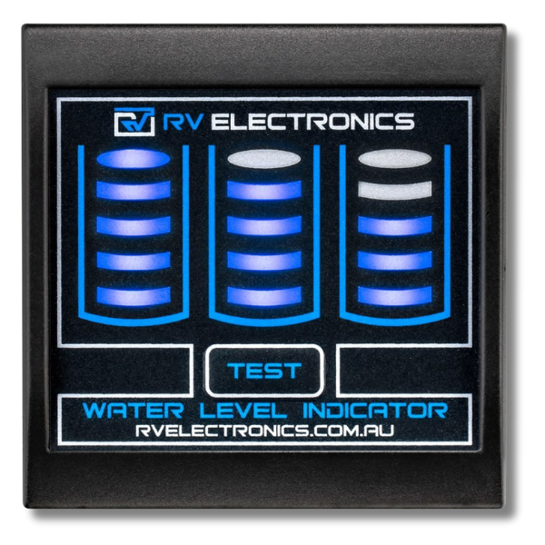 Standard LED Water Gauge Triple Tank For Caravan & RVs-Love My Caravan Australia