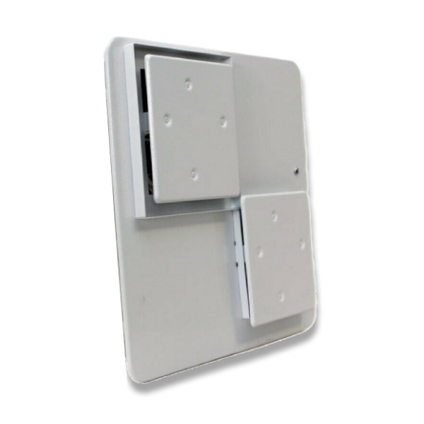 Swift Door For Hot Water System white-Love My Caravan Australia