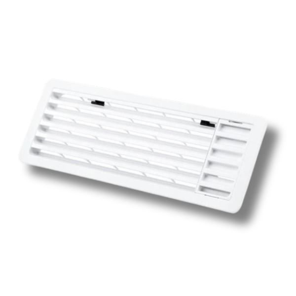 Top Fridge Vent White For Caravan & RVs-Love My Caravan Australia