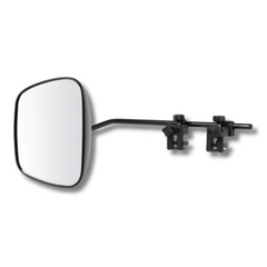 Towing Mirrors Extra Wide Flat Glass Pair For Caravan & RVs-Love My Caravan Australia