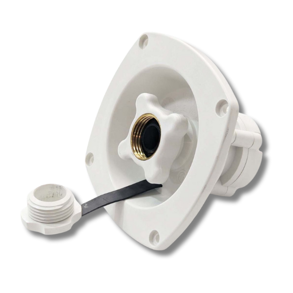 Water Pressure Regulator White For Caravan & RVs-Love My Caravan Australia