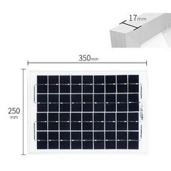 10W 12V Monocrystalline Solar Panel Kit - Set of 2 Love My Caravan
