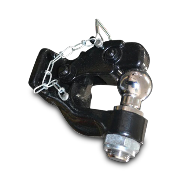 Pintle Hook with 50mm Tow Ball Love My Caravan