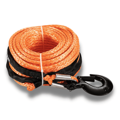 Recovery Tow Braided Winch Rope in Orange - 10mm x 30m Love My Caravan