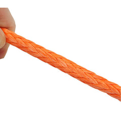 Recovery Tow Braided Winch Rope in Orange - 10mm x 30m Love My Caravan